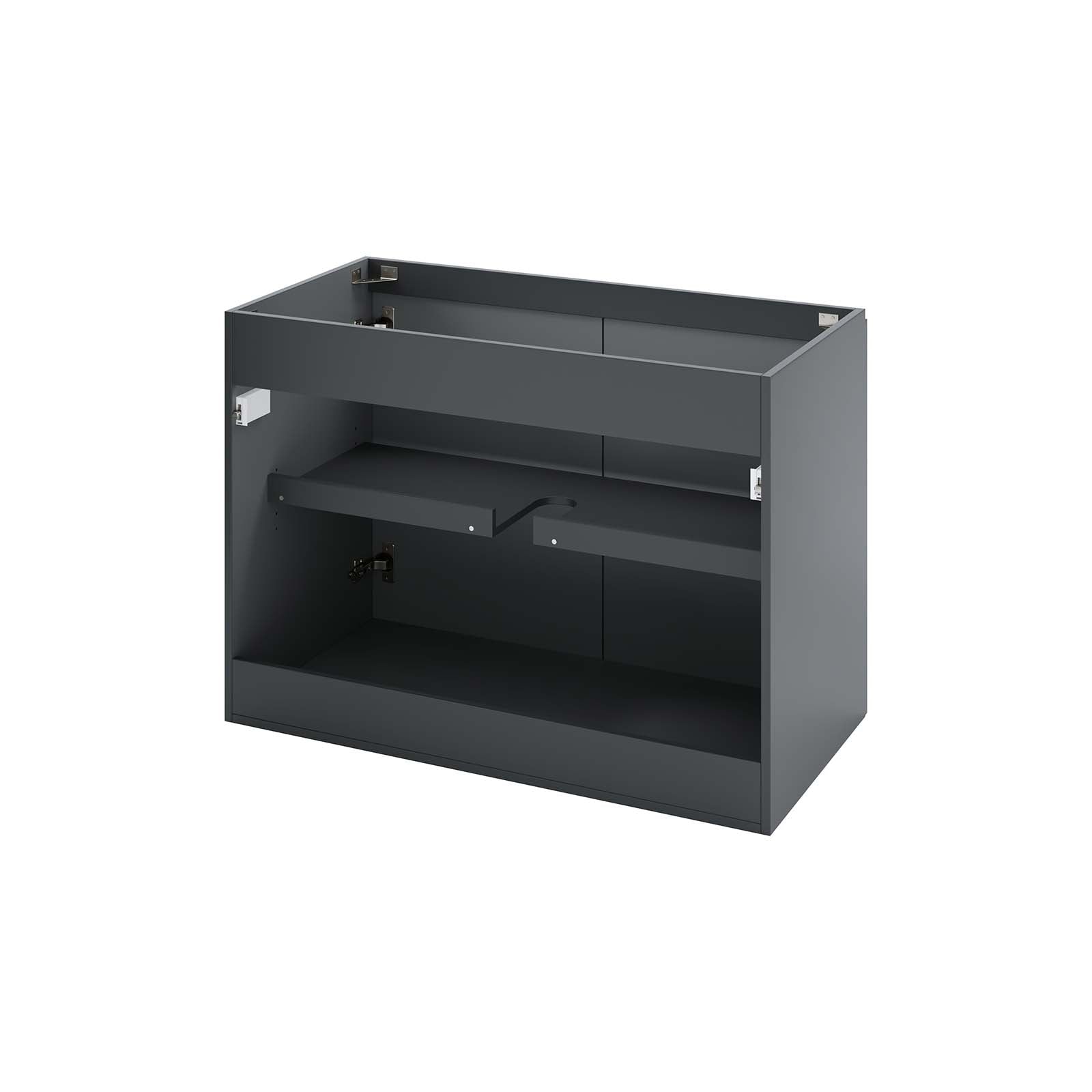 Bryn 36" Wall-Mount Bathroom Vanity (Sink Basin Not Included) by Modway