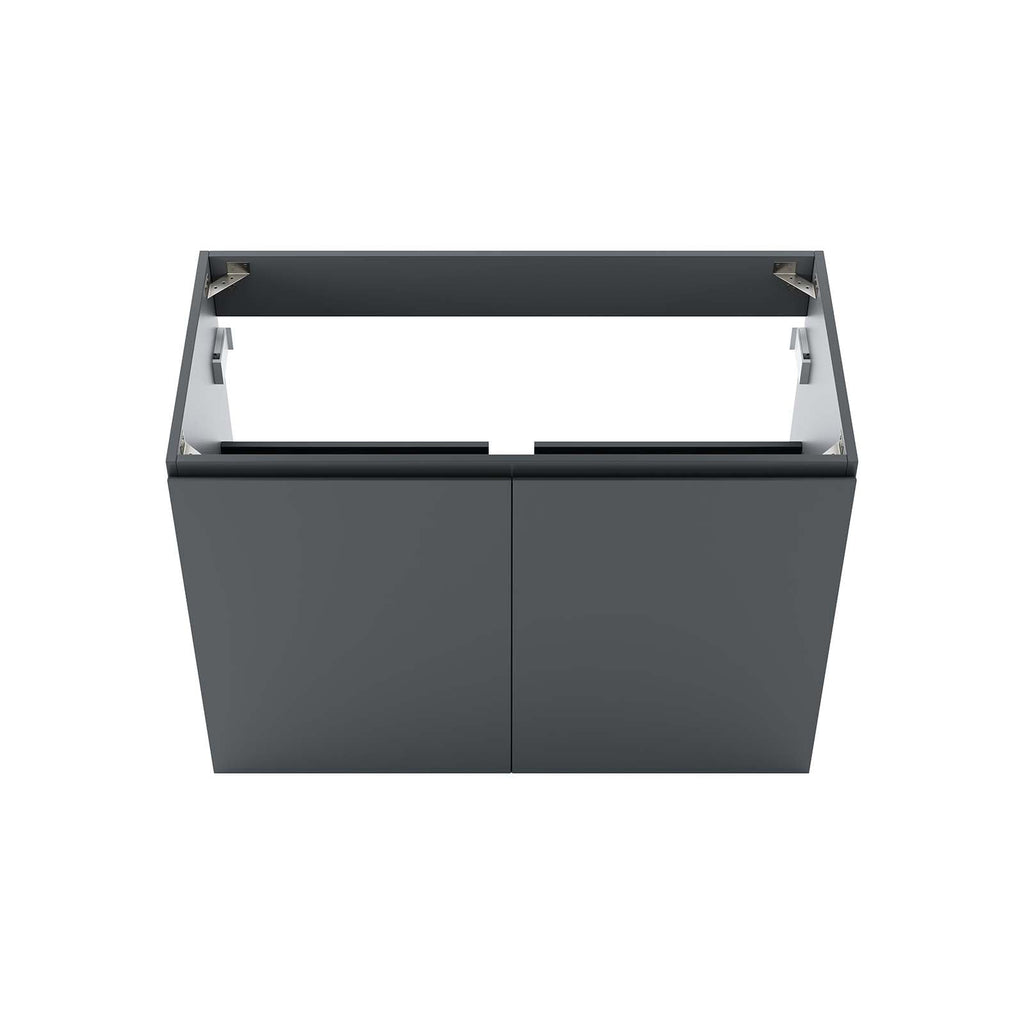 Bryn 36" Wall-Mount Bathroom Vanity (Sink Basin Not Included) by Modway