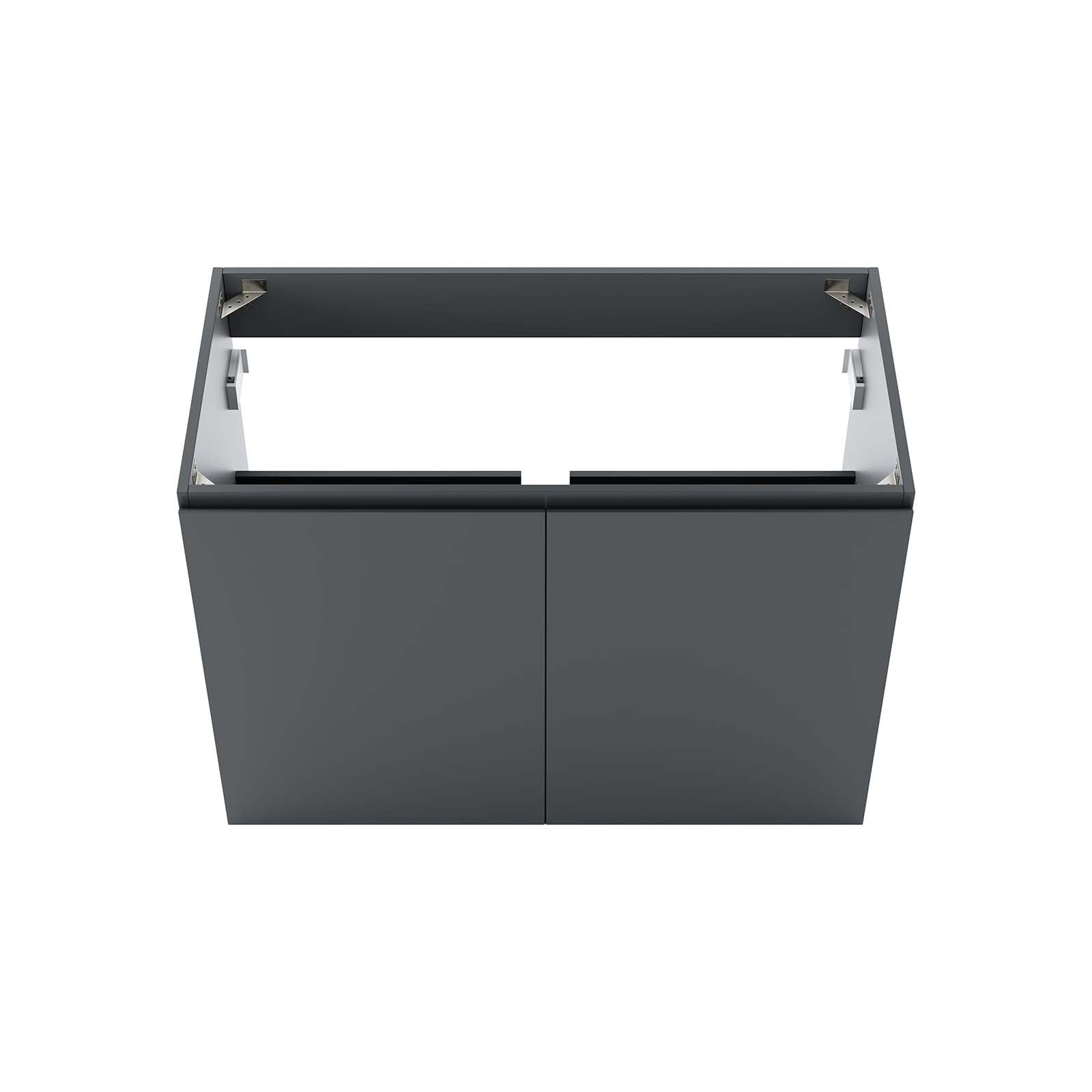 Bryn 36" Wall-Mount Bathroom Vanity (Sink Basin Not Included) by Modway