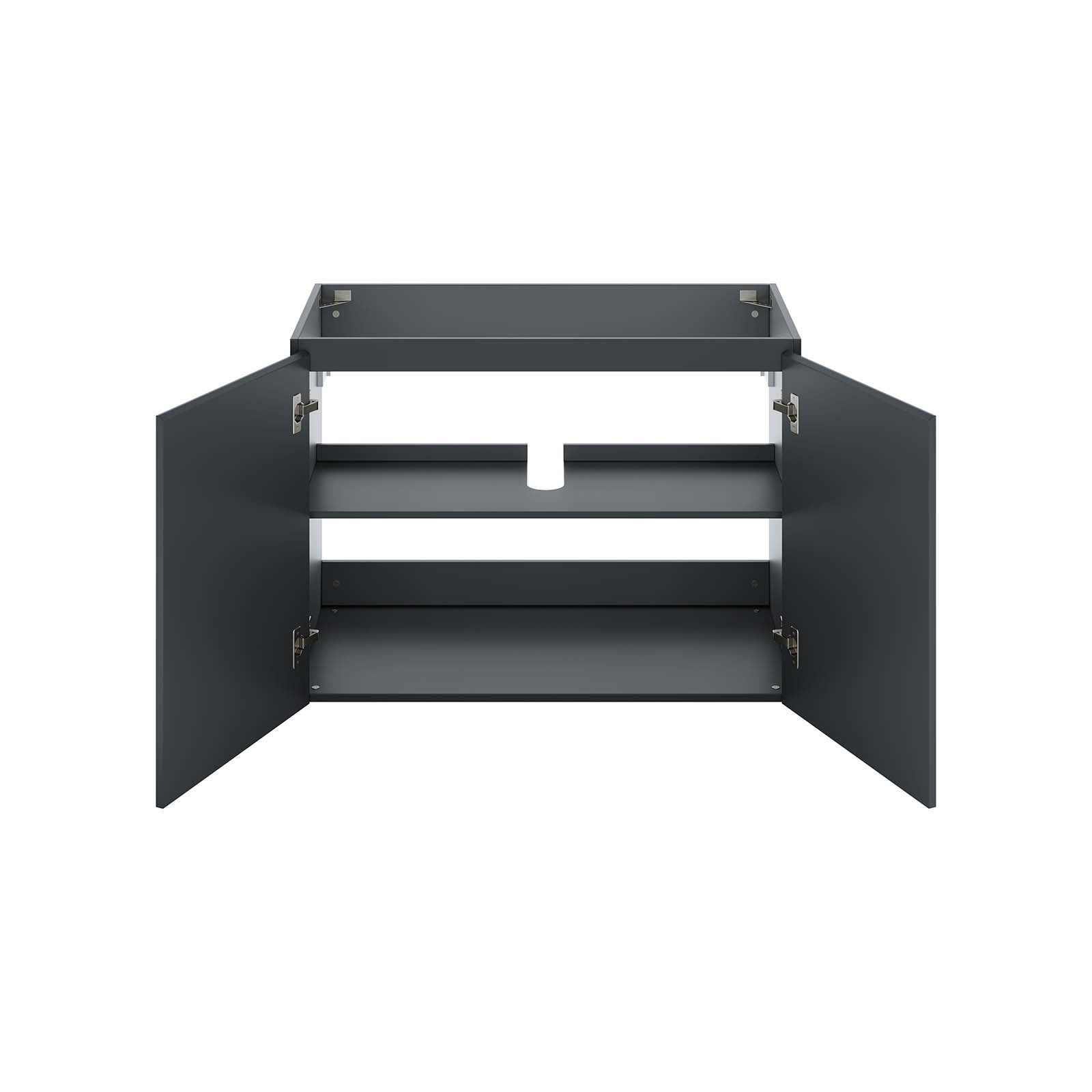 Bryn 36" Wall-Mount Bathroom Vanity (Sink Basin Not Included) by Modway