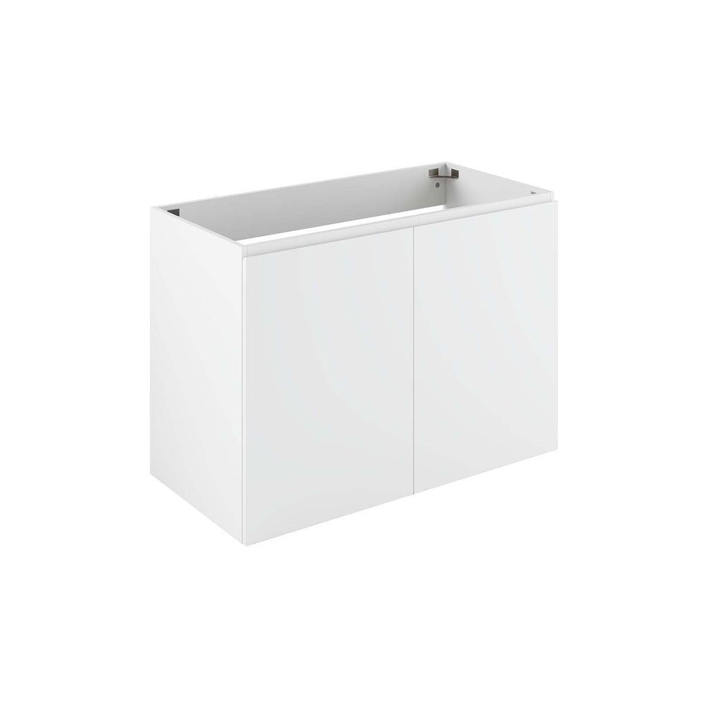 Bryn 36" Wall-Mount Bathroom Vanity (Sink Basin Not Included) by Modway