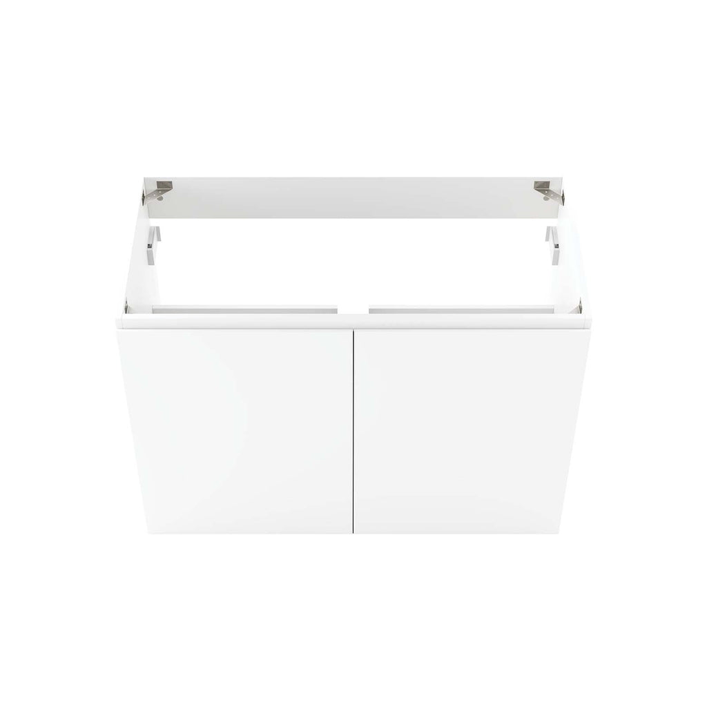 Bryn 36" Wall-Mount Bathroom Vanity (Sink Basin Not Included) by Modway