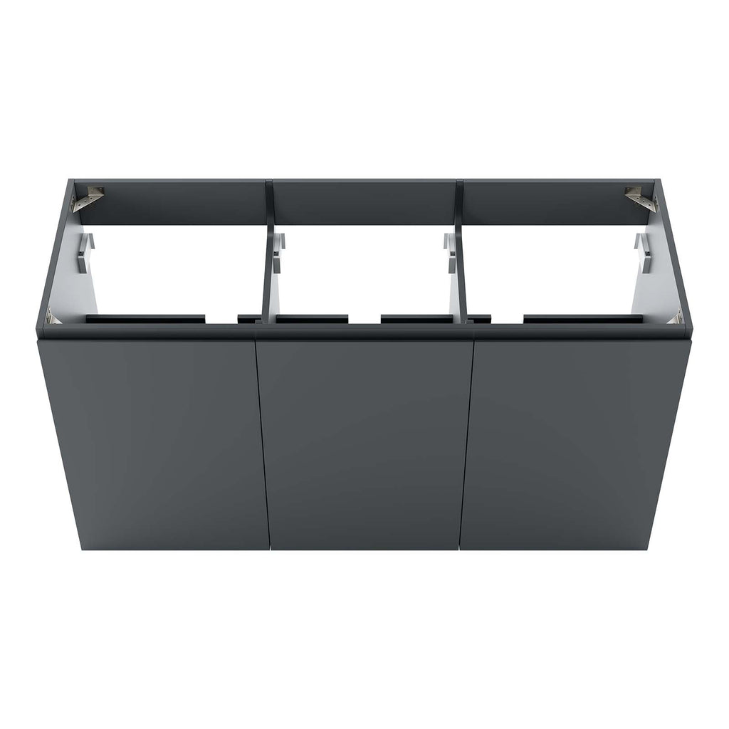 Bryn 48" Wall-Mount Bathroom Vanity (Sink Basin Not Included) by Modway