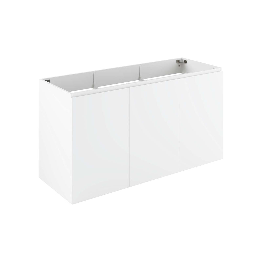 Bryn 48" Wall-Mount Bathroom Vanity (Sink Basin Not Included) by Modway