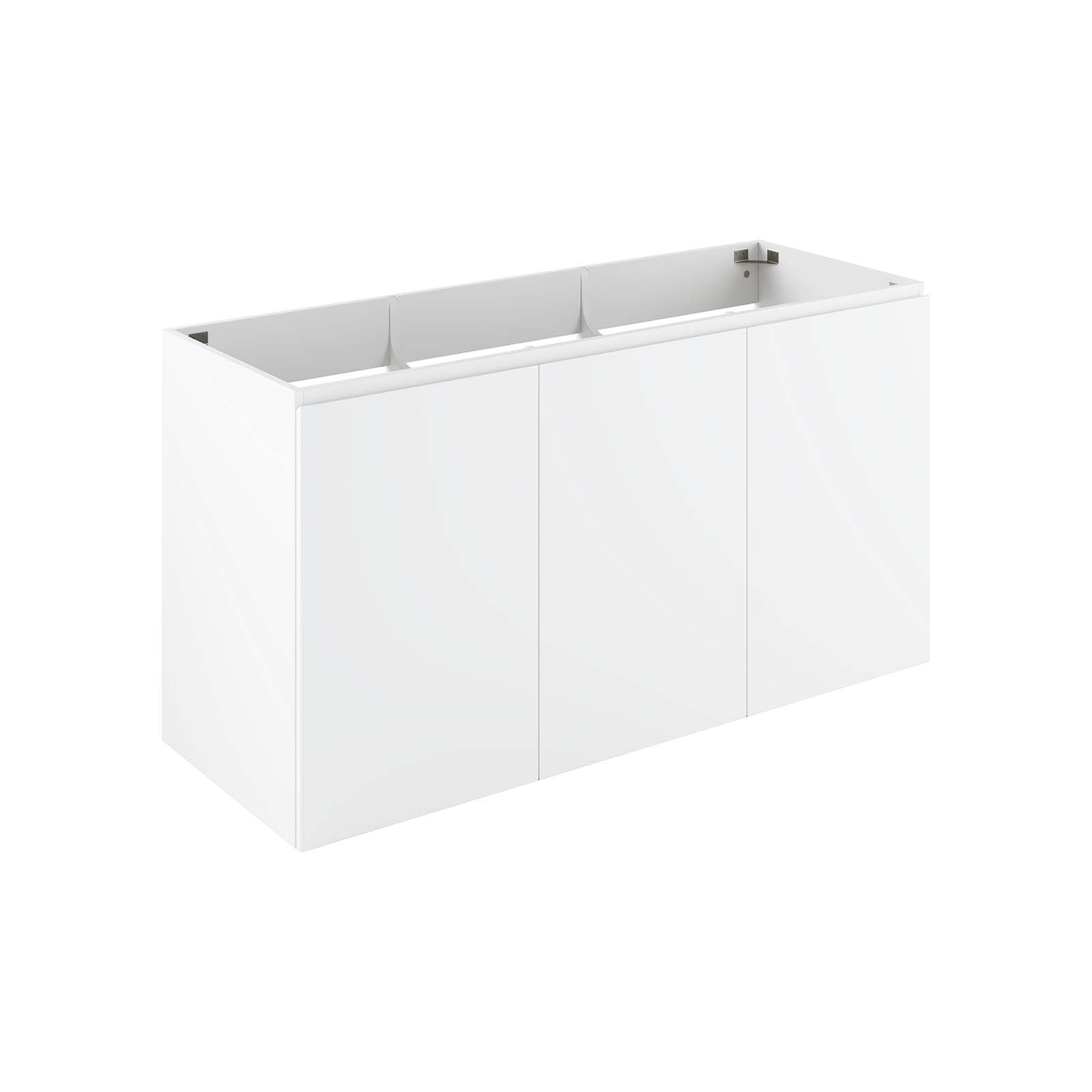 Bryn 48" Wall-Mount Bathroom Vanity (Sink Basin Not Included) by Modway