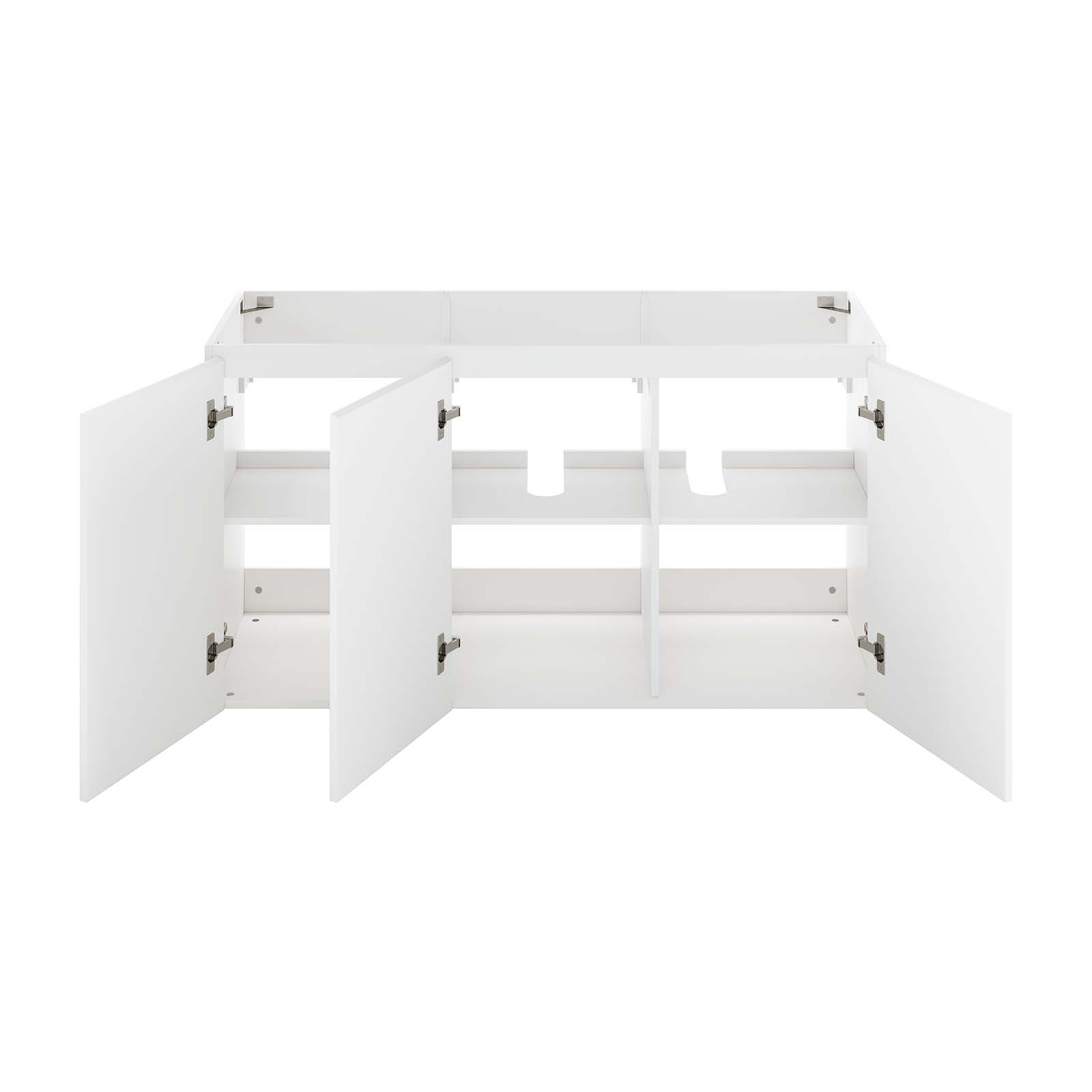 Bryn 48" Wall-Mount Bathroom Vanity (Sink Basin Not Included) by Modway