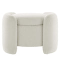 Nebula Boucle Upholstered Ottoman by Modway