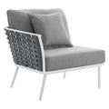 Stance Outdoor Patio Aluminum Left-Facing Armchair by Modway