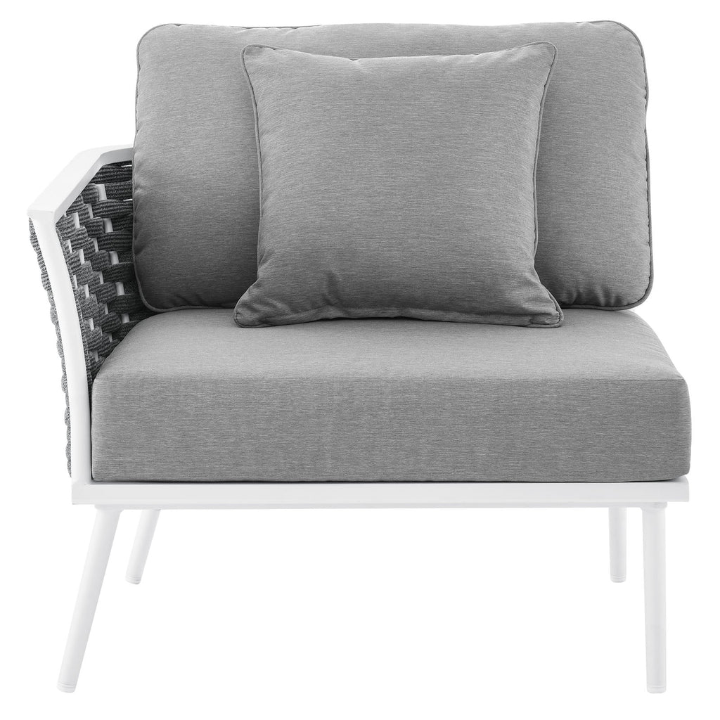 Stance Outdoor Patio Aluminum Left-Facing Armchair by Modway