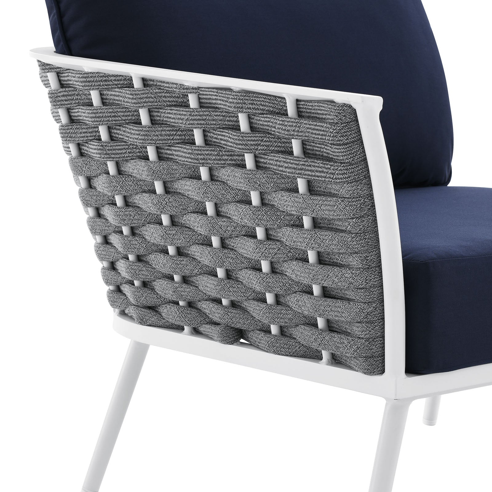 Stance Outdoor Patio Aluminum Left-Facing Armchair by Modway