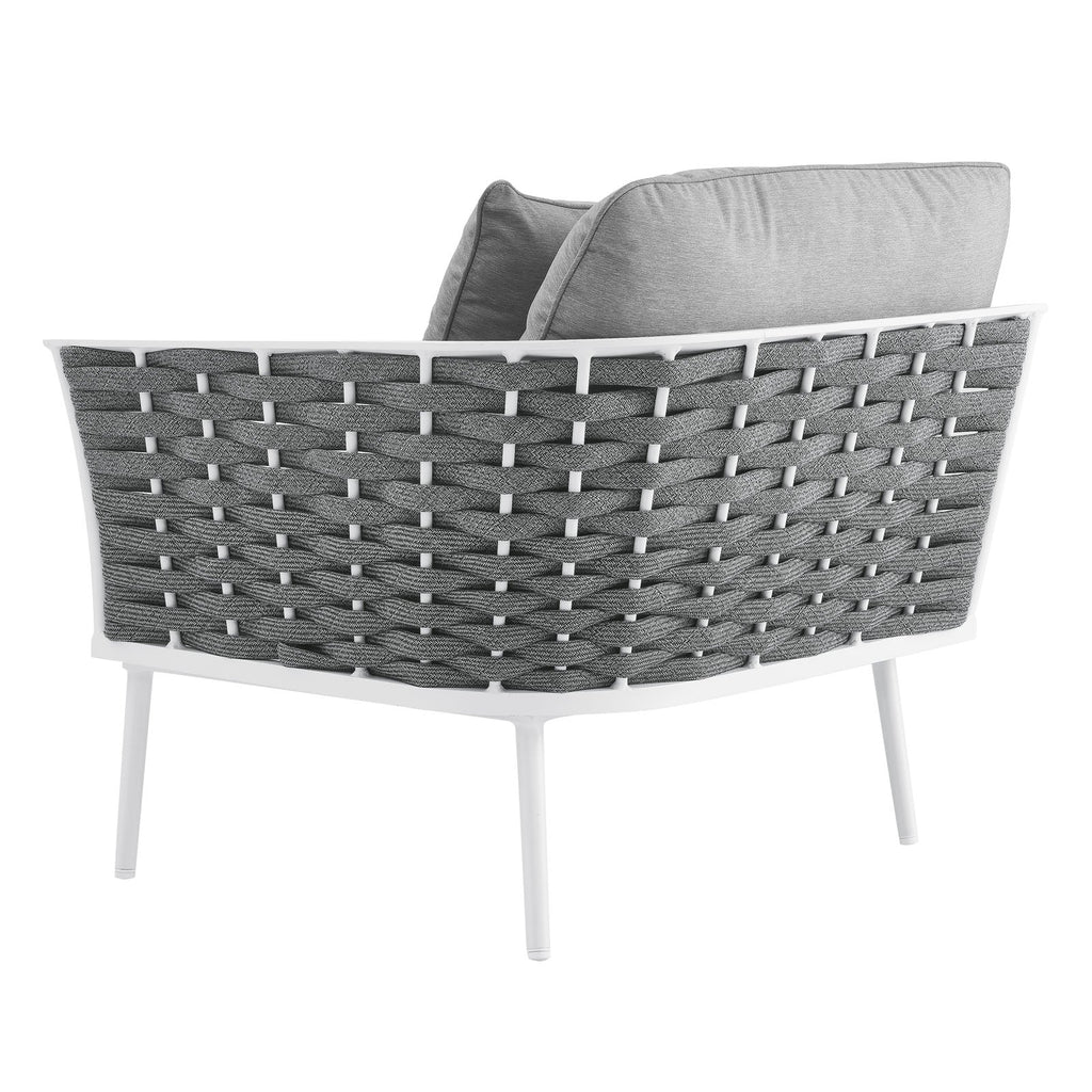 Stance Outdoor Patio Aluminum Right-Facing Armchair by Modway