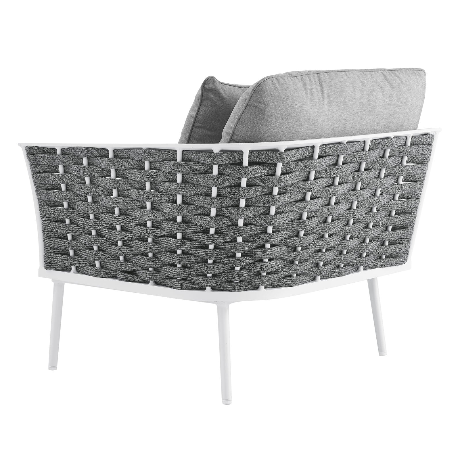 Stance Outdoor Patio Aluminum Right-Facing Armchair by Modway