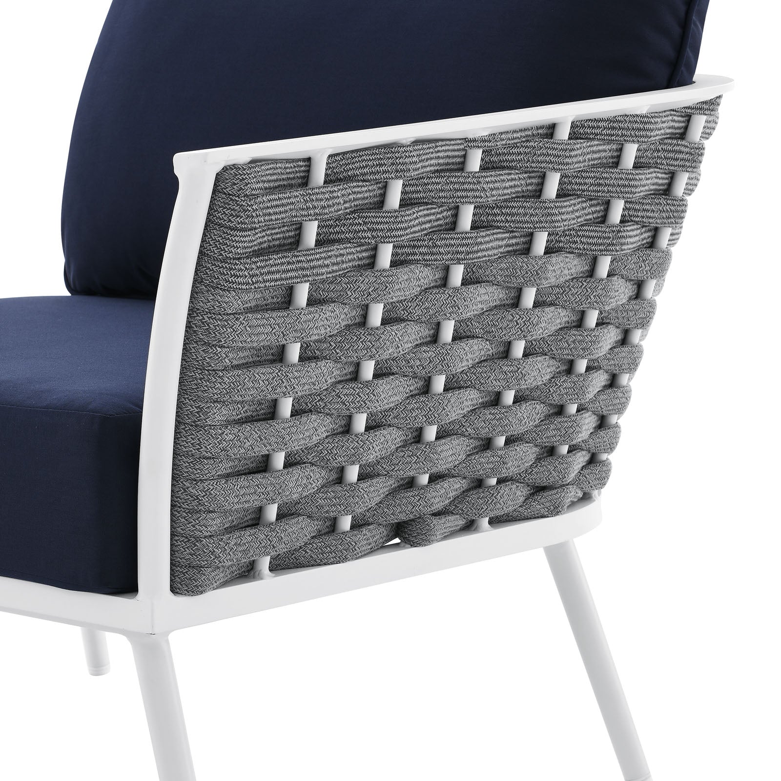 Stance Outdoor Patio Aluminum Right-Facing Armchair by Modway
