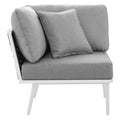 Stance Outdoor Patio Aluminum Corner Chair by Modway