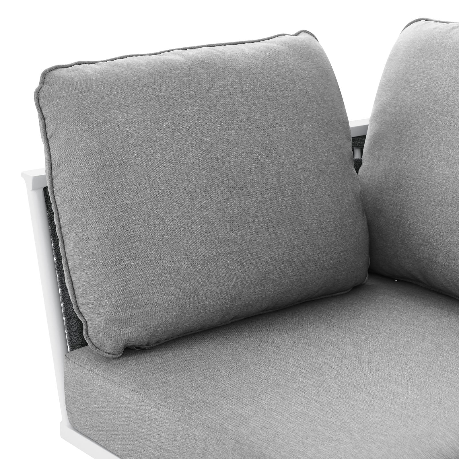 Stance Outdoor Patio Aluminum Corner Chair by Modway