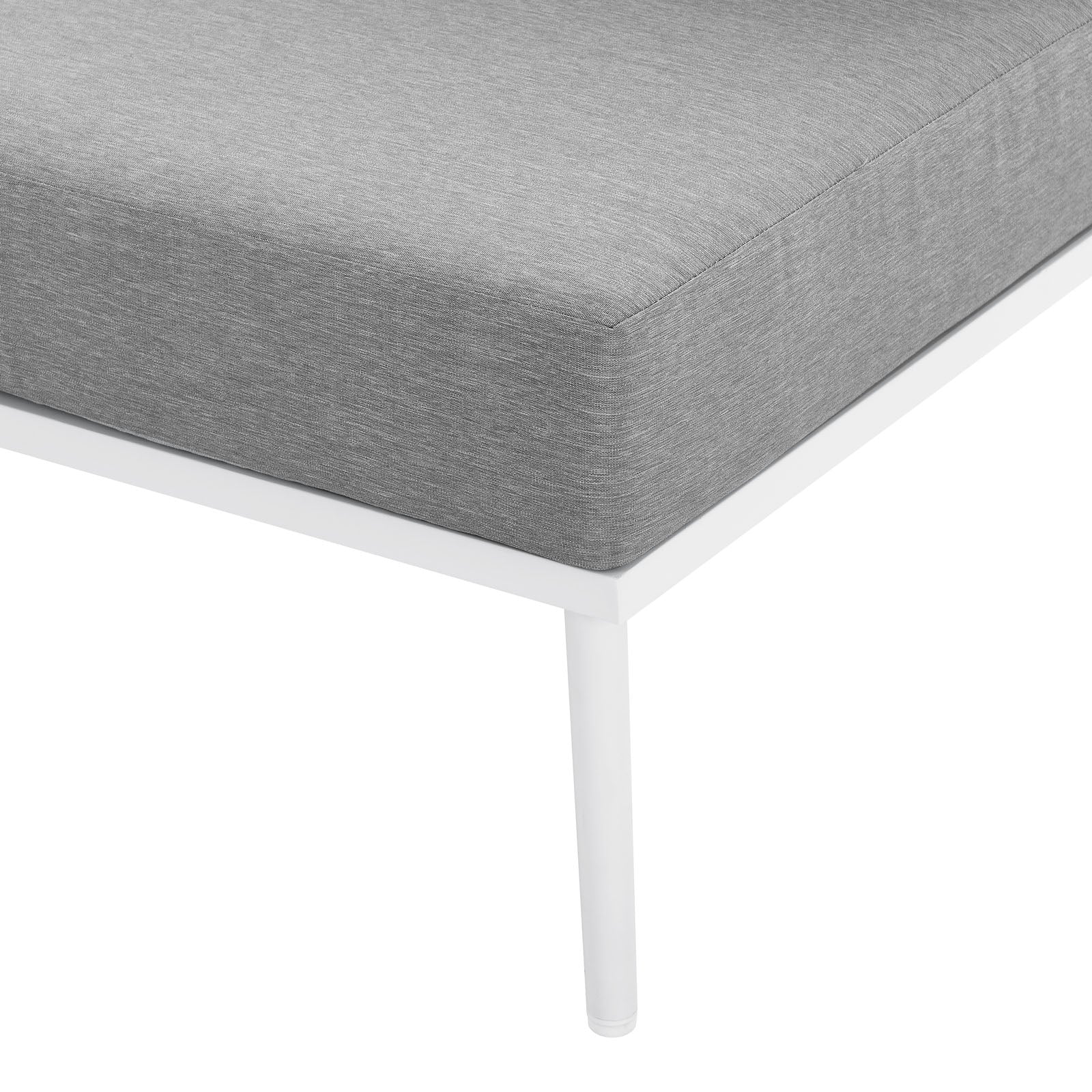 Stance Outdoor Patio Aluminum Armless Chair by Modway