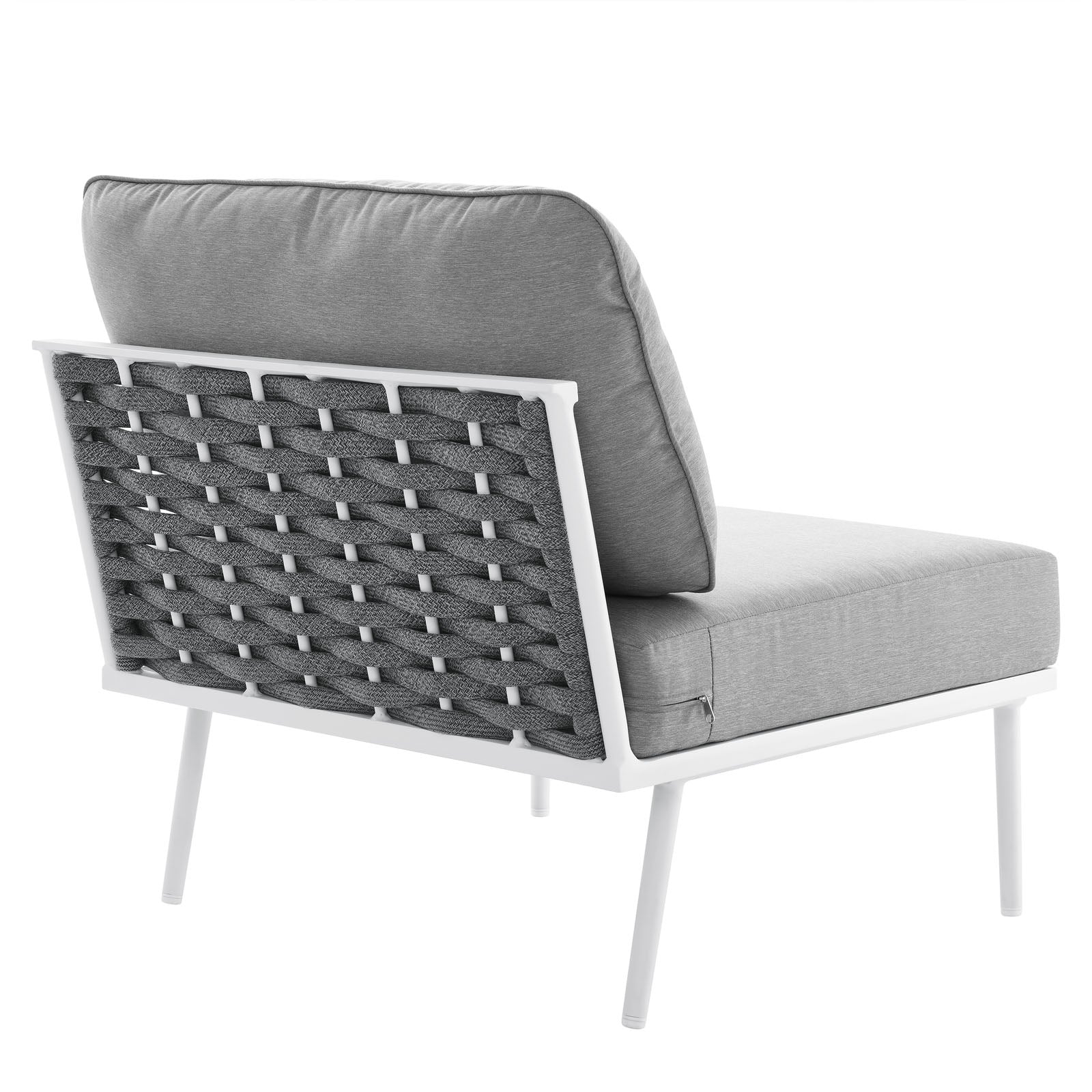 Stance Outdoor Patio Aluminum Armless Chair by Modway