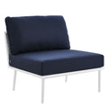 Stance Outdoor Patio Aluminum Armless Chair by Modway