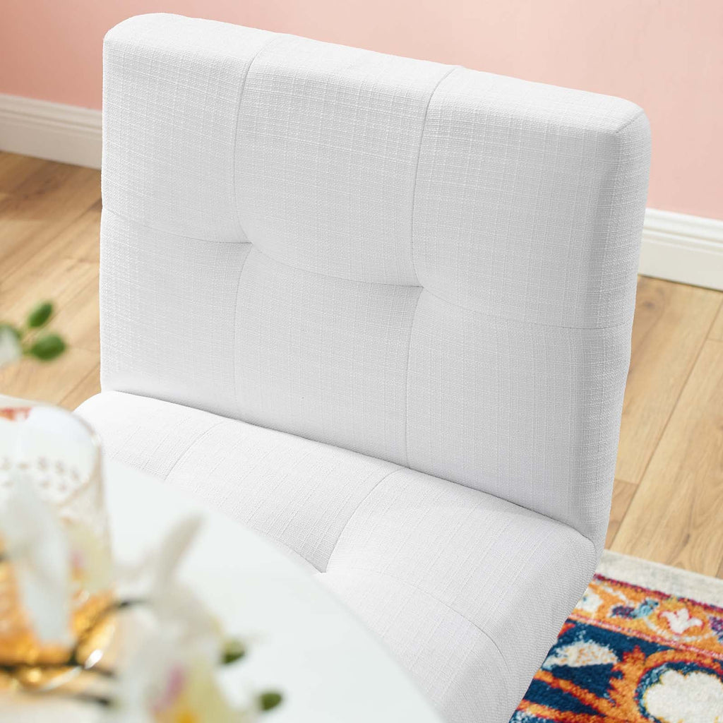 Privy Upholstered Fabric Counter Stool Set of 2 by Modway