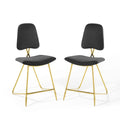 Ponder Performance Velvet Counter Stool Set of 2 by Modway