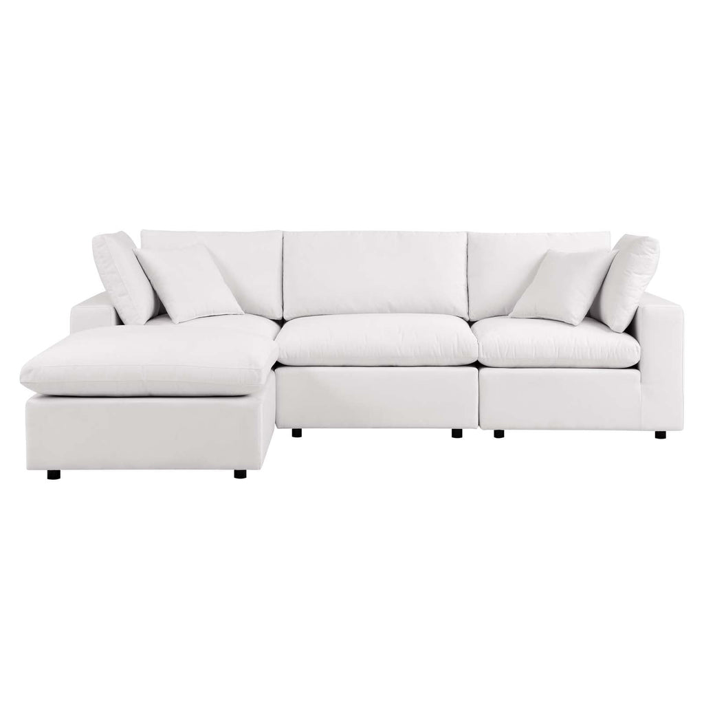 Commix 4-Piece Outdoor Patio Sectional Sofa by Modway