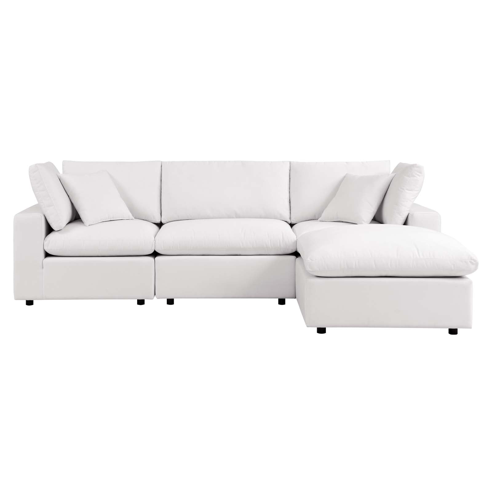 Commix 4-Piece Outdoor Patio Sectional Sofa by Modway