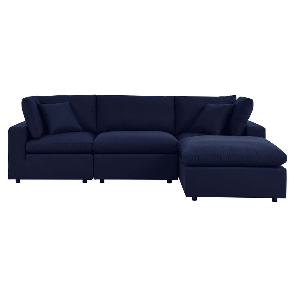 Commix 4-Piece Sunbrella¨ Outdoor Patio Sectional Sofa by Modway