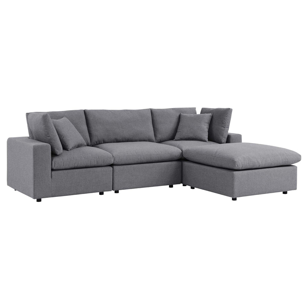 Commix 4-Piece Sunbrella¨ Outdoor Patio Sectional Sofa by Modway