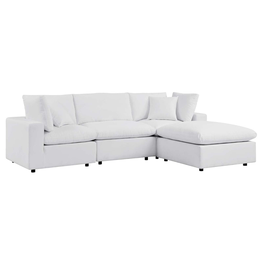 Commix 4-Piece Sunbrella¨ Outdoor Patio Sectional Sofa by Modway