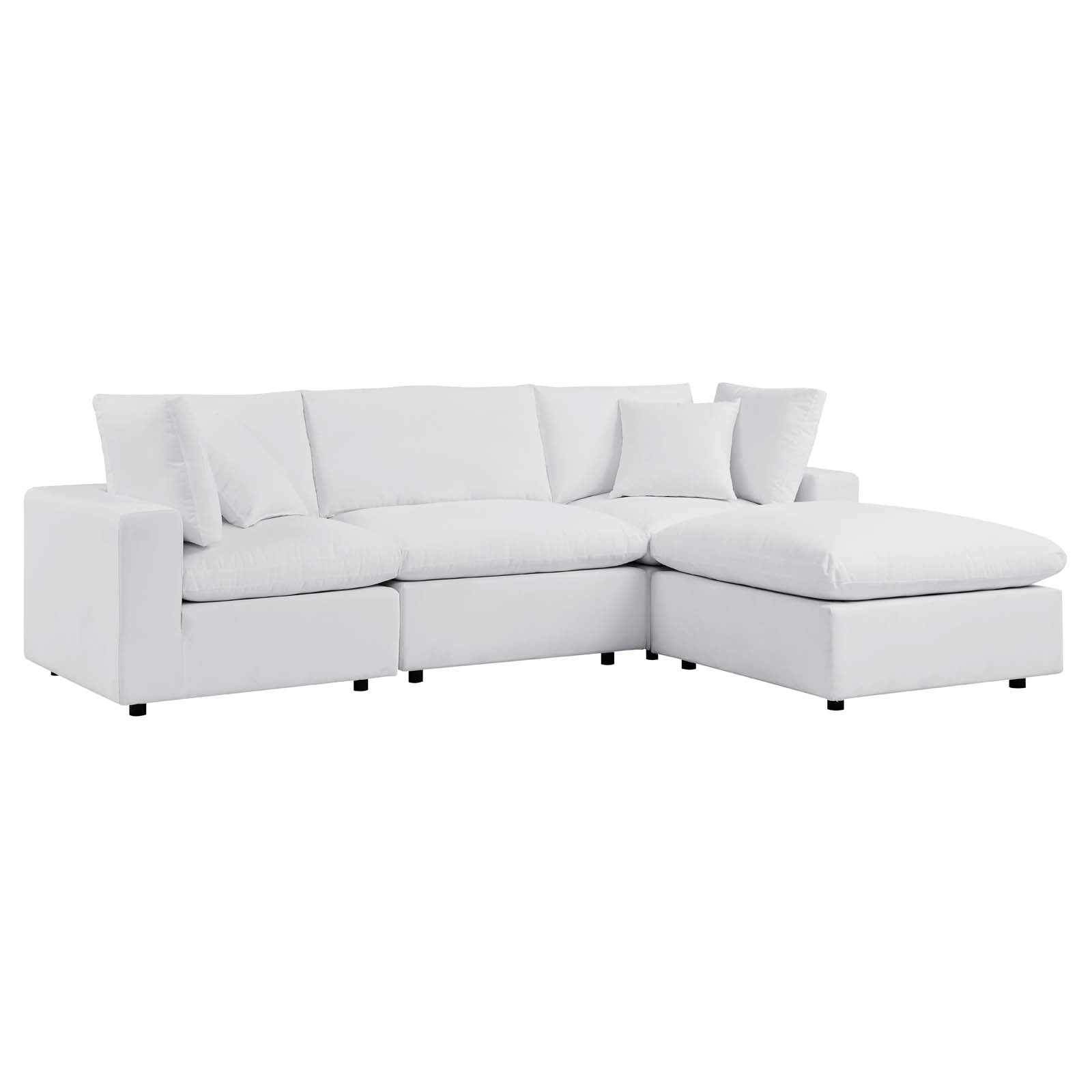 Commix 4-Piece Sunbrella¨ Outdoor Patio Sectional Sofa by Modway