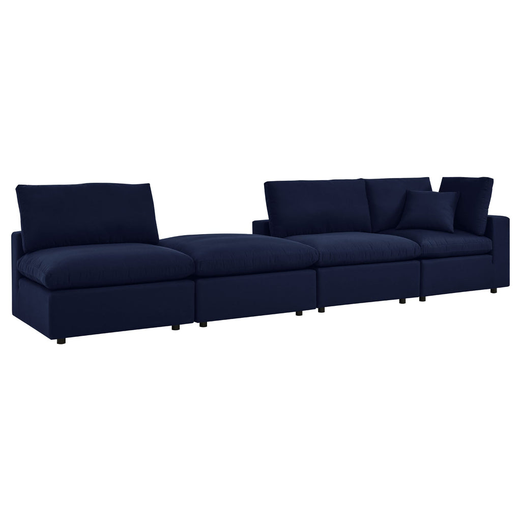 Commix 4-Piece Sunbrella¨ Outdoor Patio Sectional Sofa by Modway