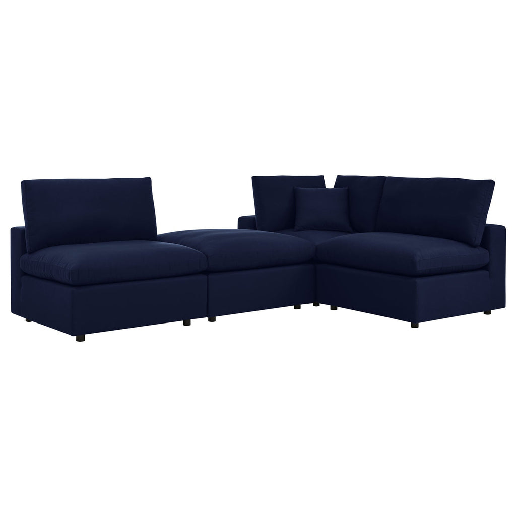 Commix 4-Piece Sunbrella¨ Outdoor Patio Sectional Sofa by Modway