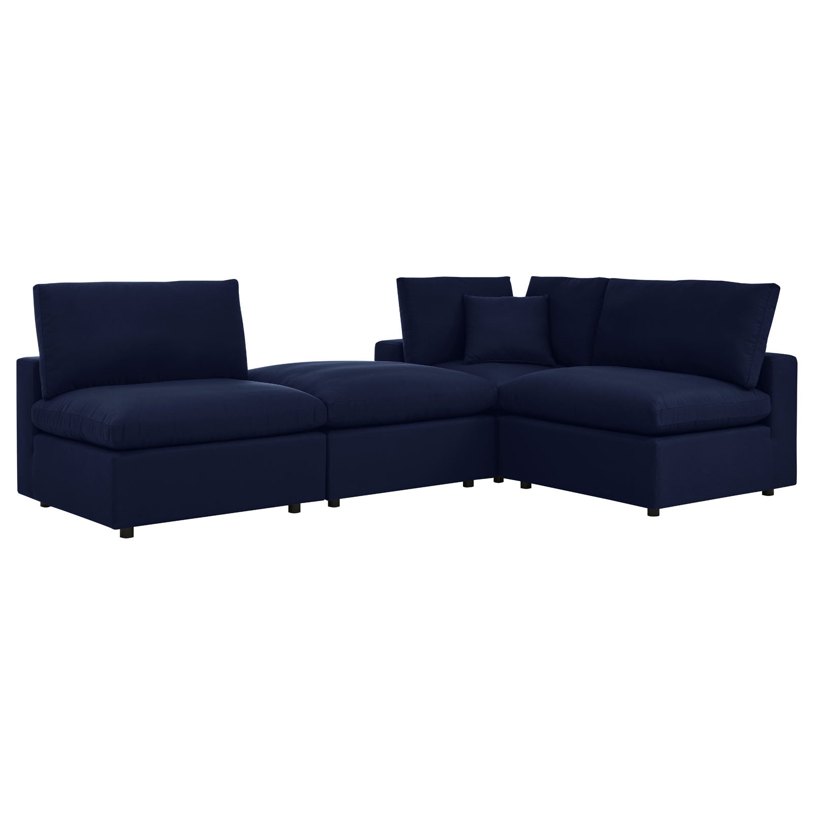 Commix 4-Piece Sunbrella¨ Outdoor Patio Sectional Sofa by Modway