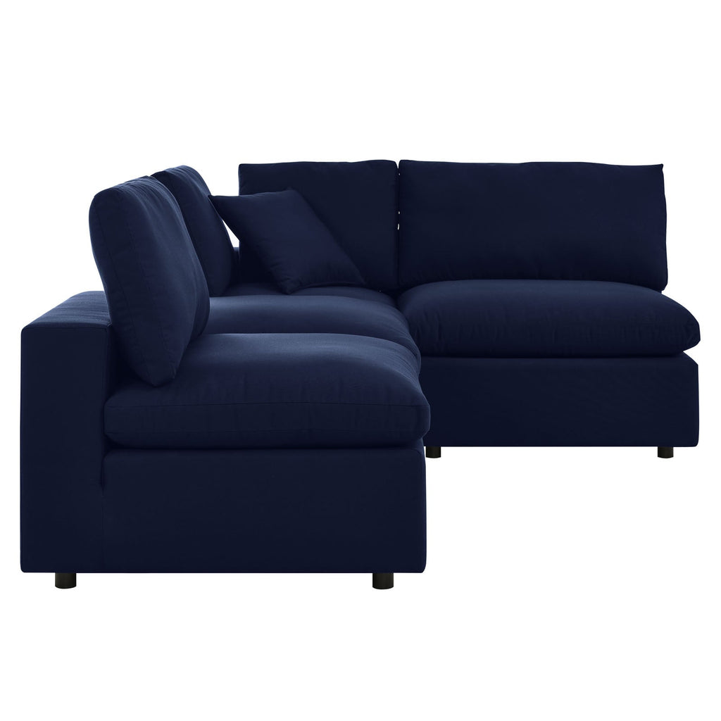 Commix 4-Piece Sunbrella¨ Outdoor Patio Sectional Sofa by Modway