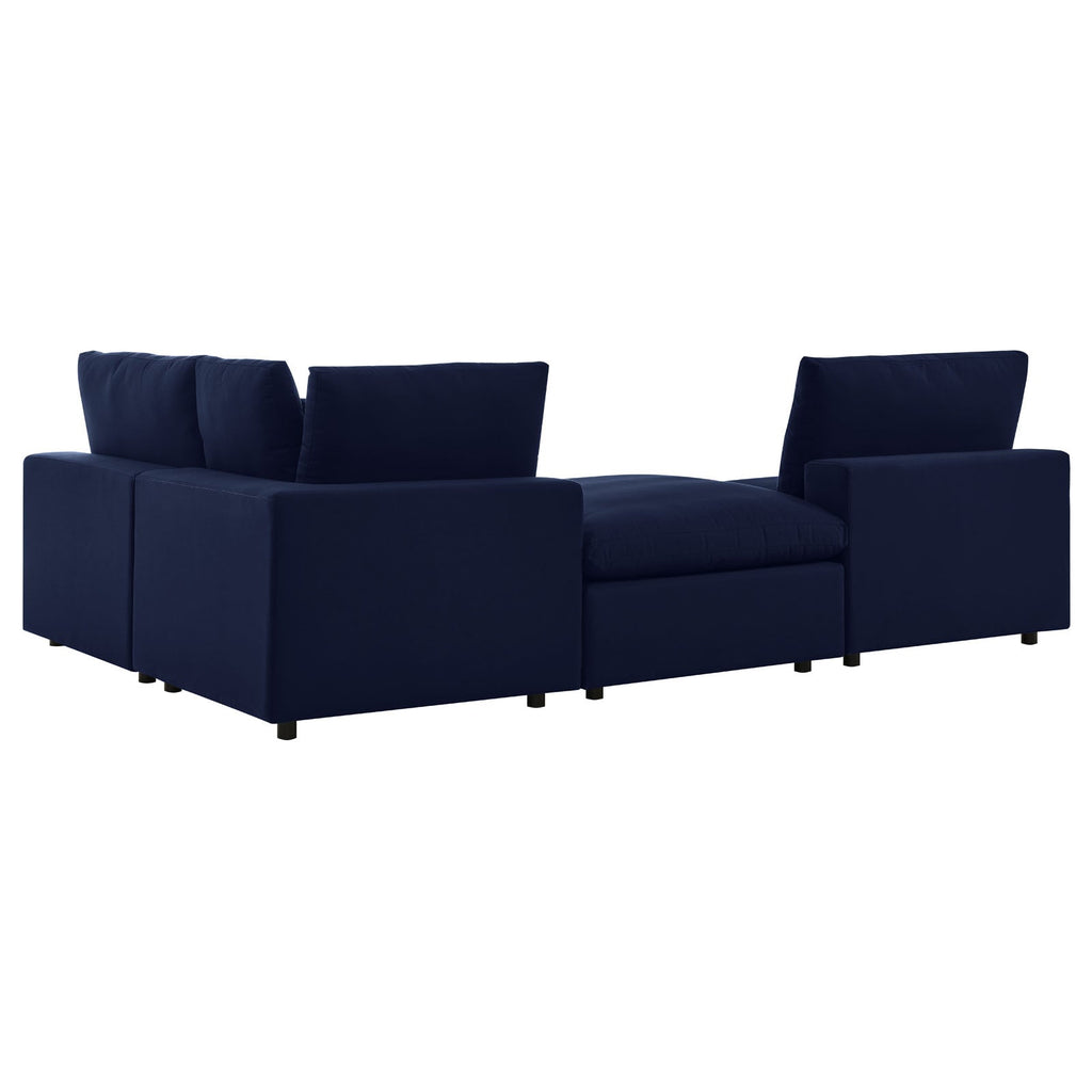 Commix 4-Piece Sunbrella¨ Outdoor Patio Sectional Sofa by Modway