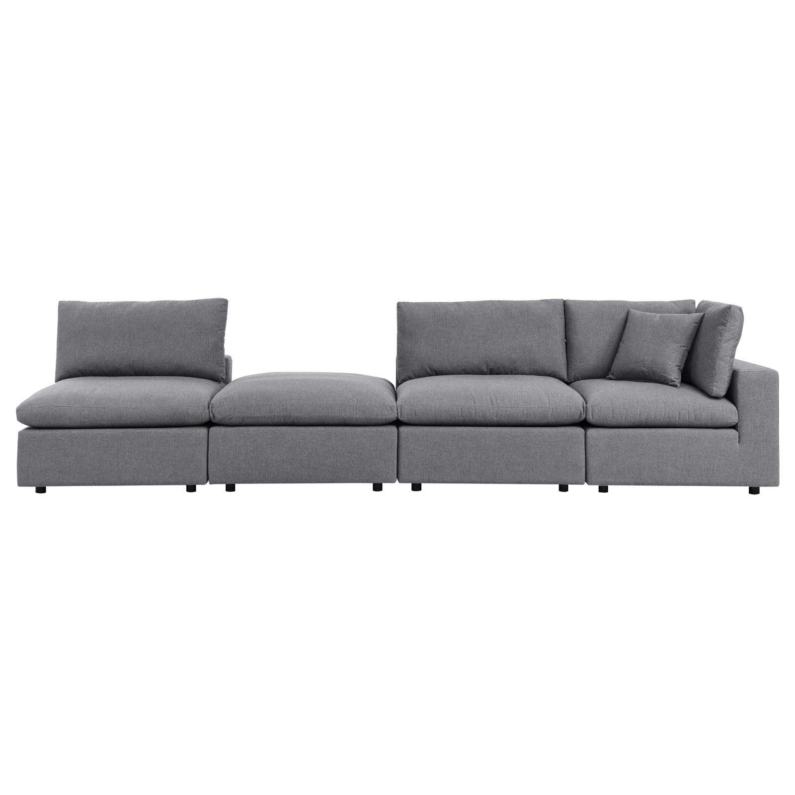 Commix 4-Piece Sunbrella¨ Outdoor Patio Sectional Sofa by Modway