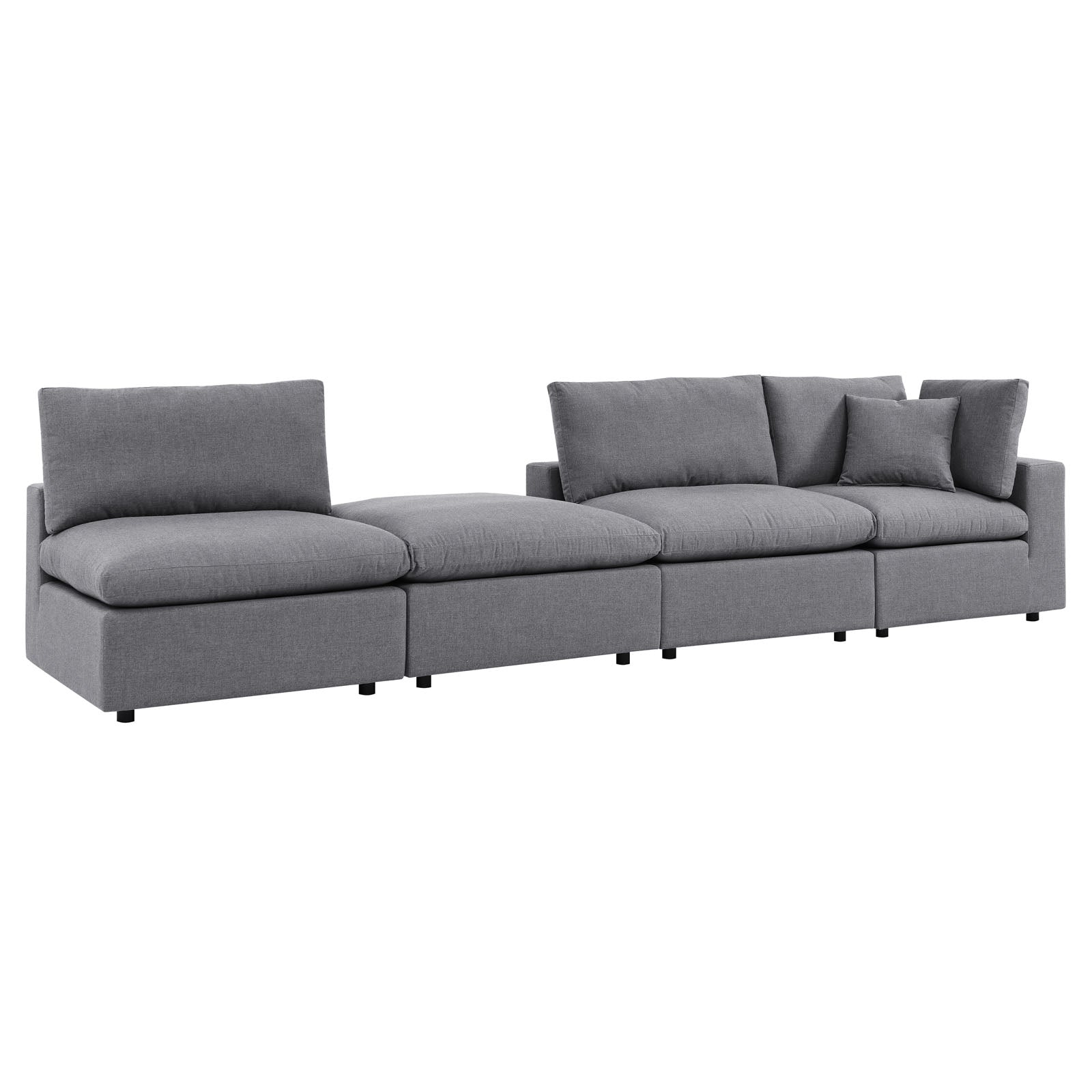 Commix 4-Piece Sunbrella¨ Outdoor Patio Sectional Sofa by Modway