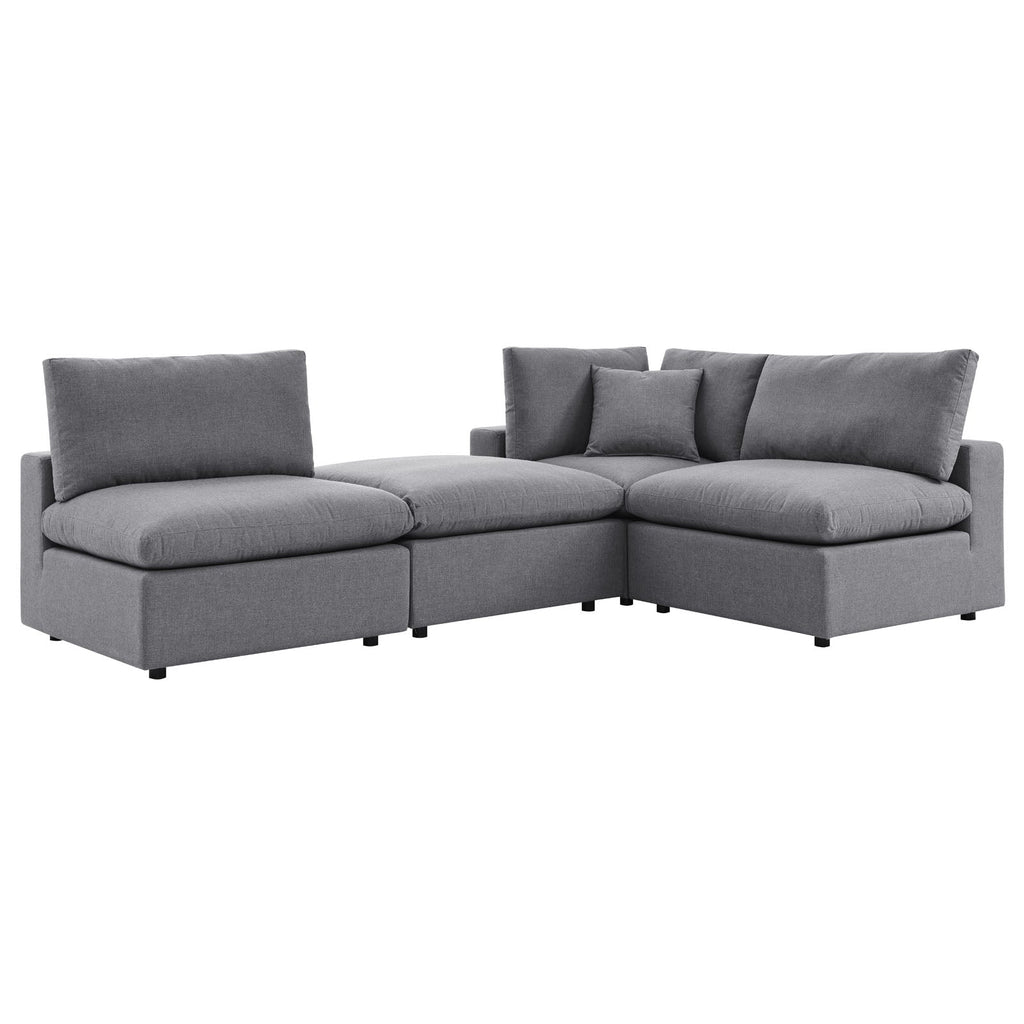 Commix 4-Piece Sunbrella¨ Outdoor Patio Sectional Sofa by Modway