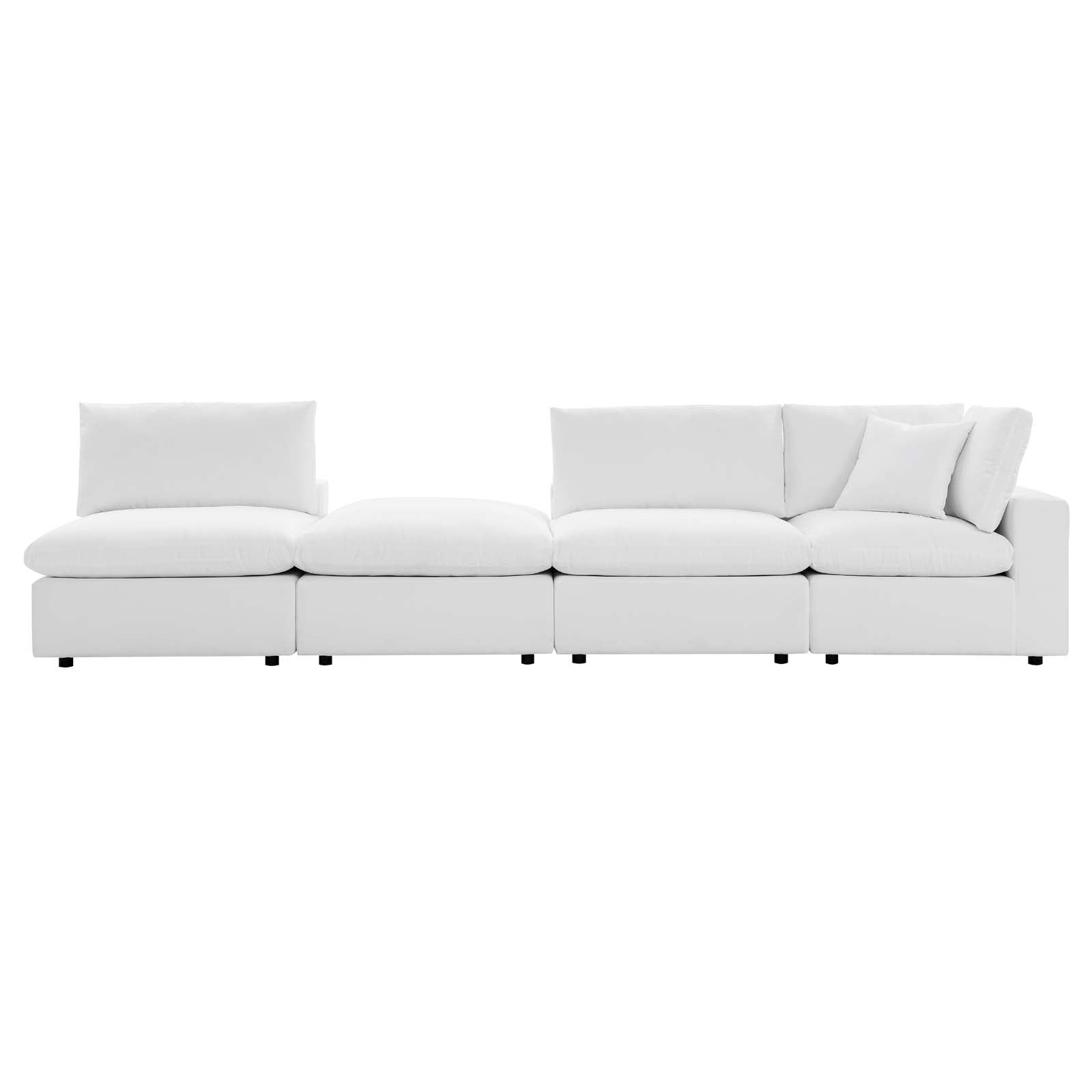 Commix 4-Piece Sunbrella¨ Outdoor Patio Sectional Sofa by Modway