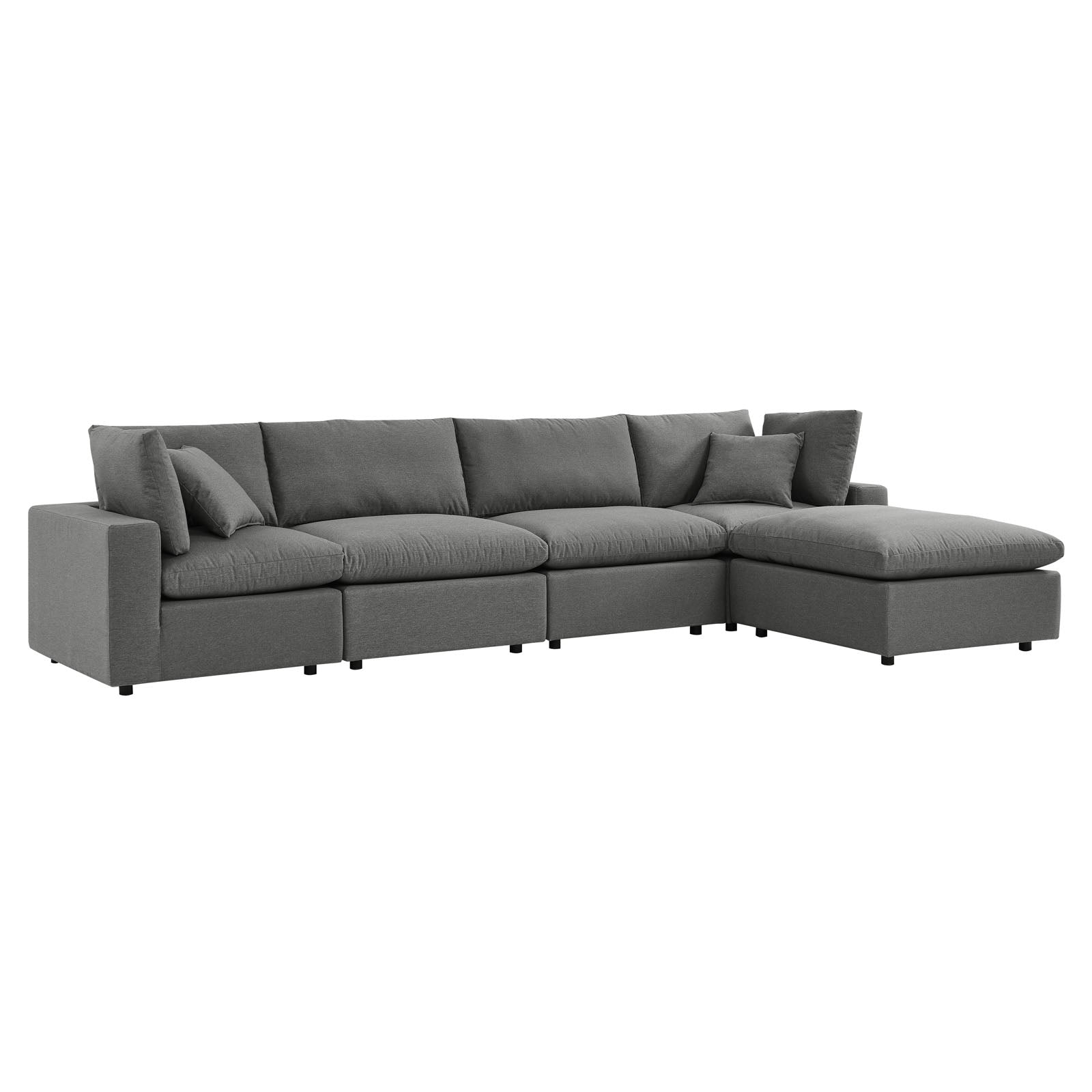 Commix 5-Piece Outdoor Patio Sectional Sofa by Modway