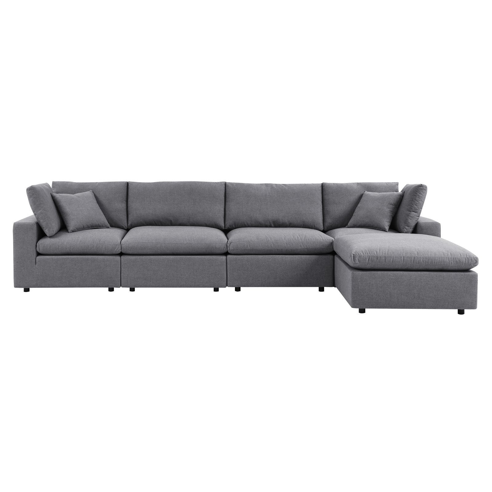 Commix 5-Piece Sunbrella¨ Outdoor Patio Sectional Sofa by Modway