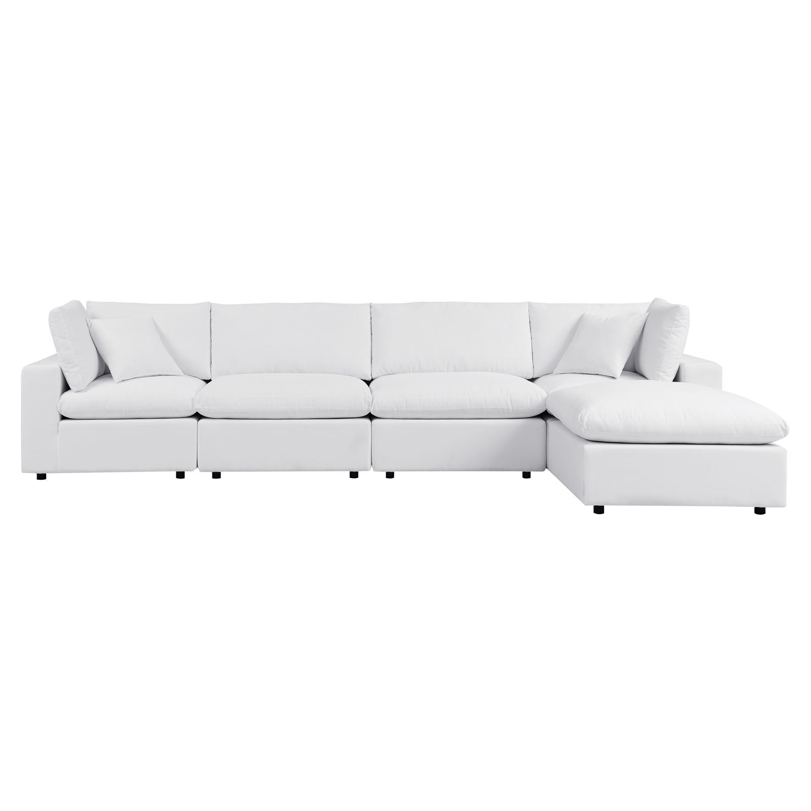 Commix 5-Piece Sunbrella¨ Outdoor Patio Sectional Sofa by Modway