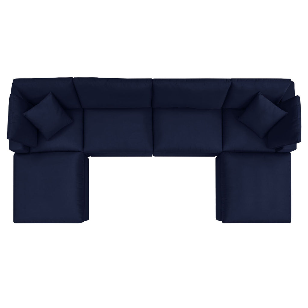 Commix 6-Piece Sunbrella¨ Outdoor Patio Sectional Sofa by Modway