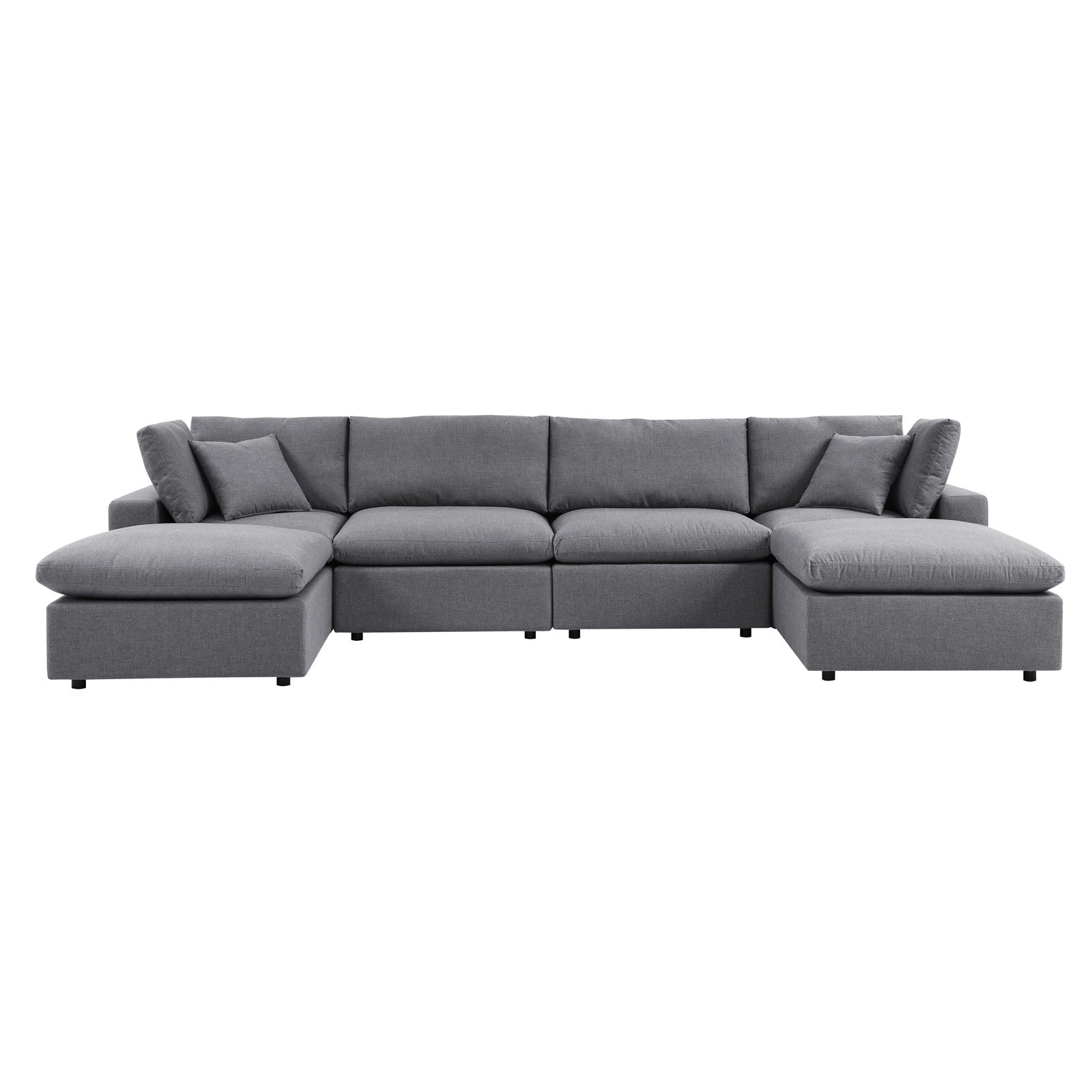Commix 6-Piece Sunbrella¨ Outdoor Patio Sectional Sofa by Modway