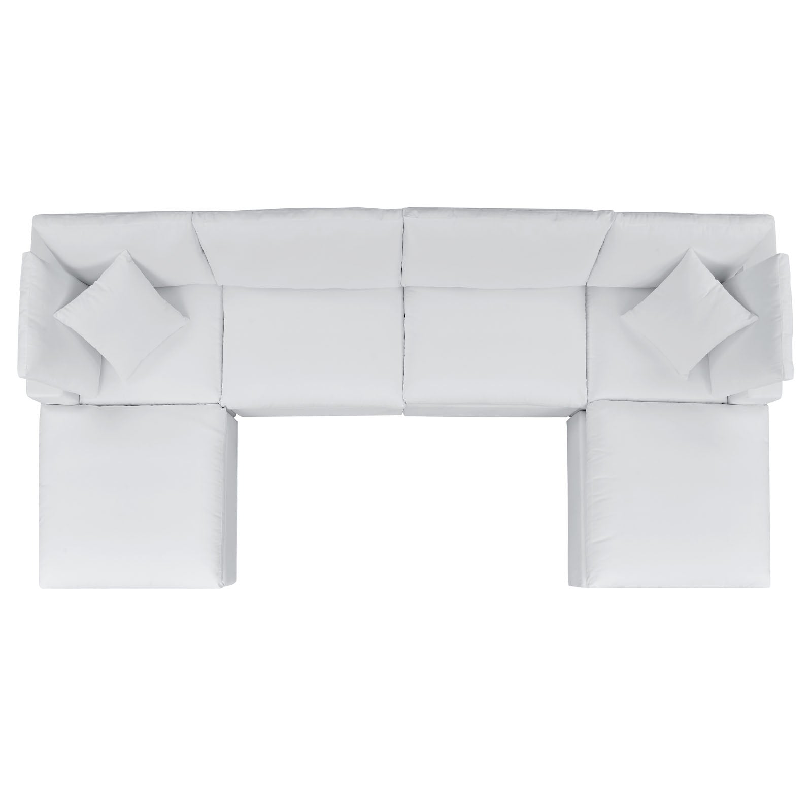 Commix 6-Piece Sunbrella¨ Outdoor Patio Sectional Sofa by Modway