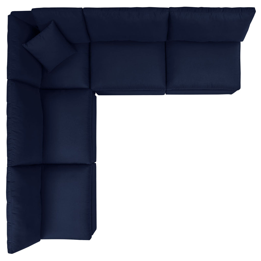 Commix 5-Piece Sunbrella¨ Outdoor Patio Sectional Sofa
