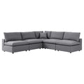 Commix 5-Piece Sunbrella¨ Outdoor Patio Sectional Sofa by Modway