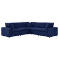 Commix 5-Piece Sunbrella¨ Outdoor Patio Sectional Sofa by Modway