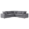 Commix 5-Piece Sunbrella¨ Outdoor Patio Sectional Sofa by Modway