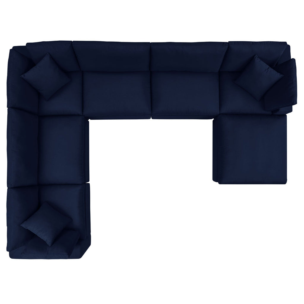 Commix 7-Piece Sunbrella¨ Outdoor Patio Sectional Sofa